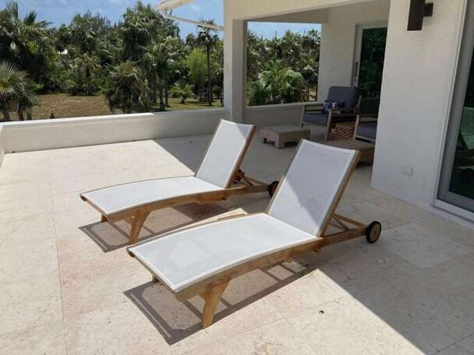 Our ocean-view deck.