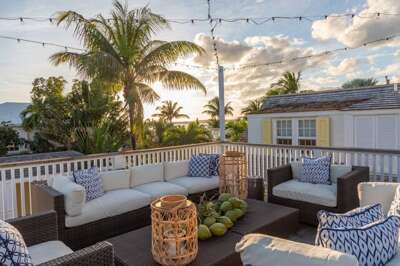 Welcome to Allamanda House. Our rooftop living area overlooking the pool. Welcome to Allamanda House. Our rooftop living area overlooking the pool.