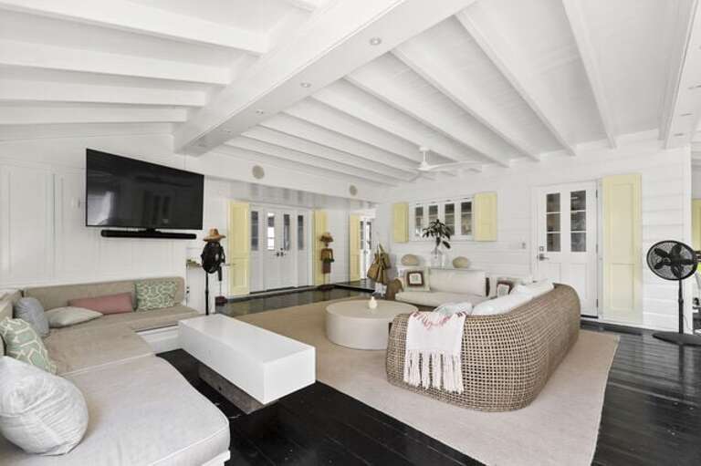 The main outdoor living room that is the true center of the property.