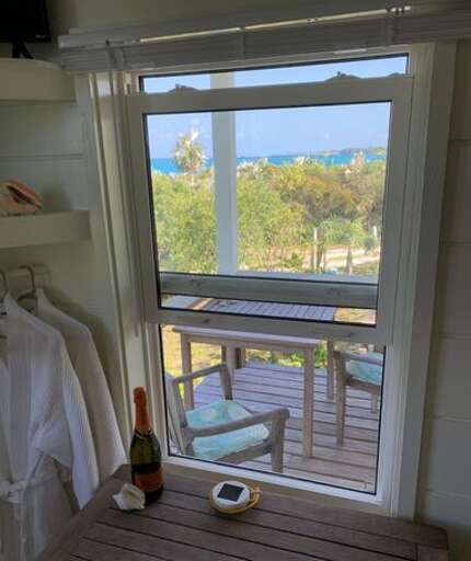 View from front window looking out to Atlantic Ocean. View from front window looking out to Atlantic Ocean.