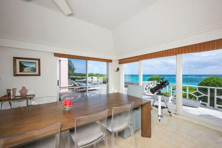 Dining room with a view!