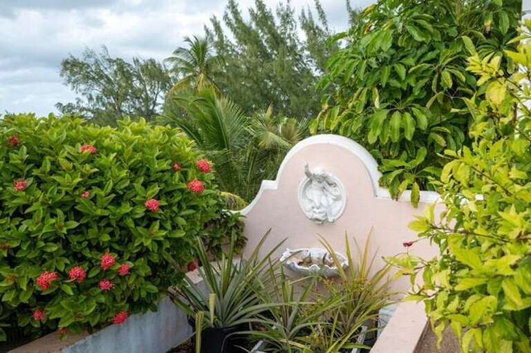 Fountain in garden. Fountain in garden.