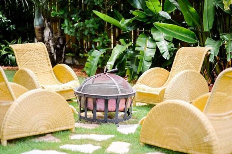 Outdoor fire pit. Outdoor fire pit.