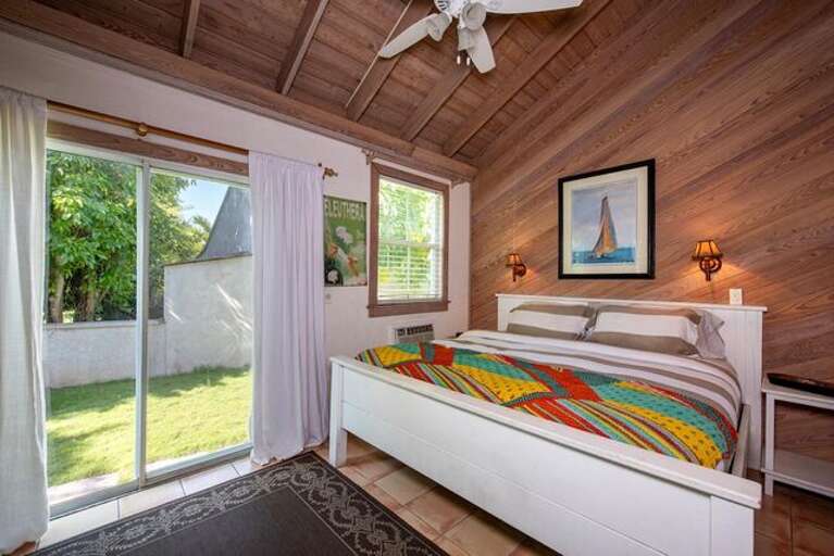 Master Bedroom with king size bed.