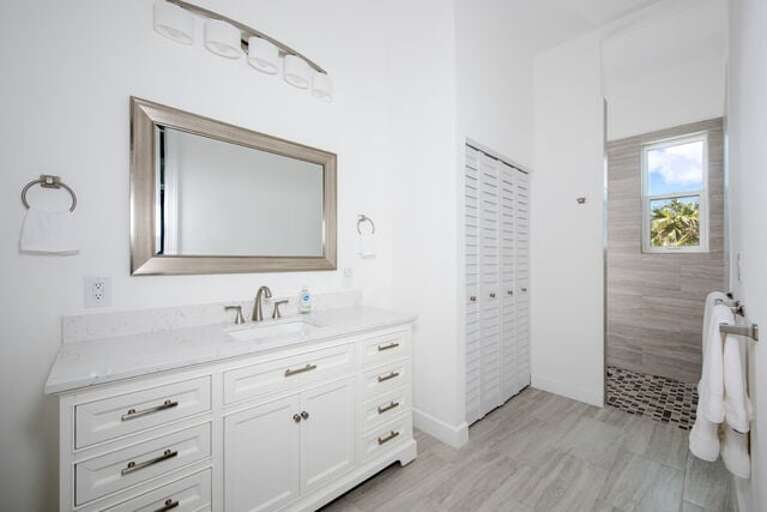 One of four master bathrooms in the main house One of four master bathrooms in the main house