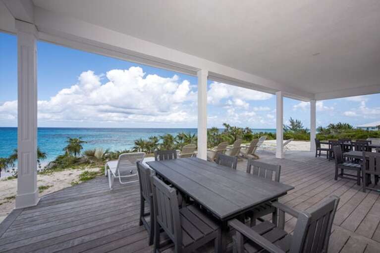 View from the rear deck of the main house. View from the rear deck of the main house.