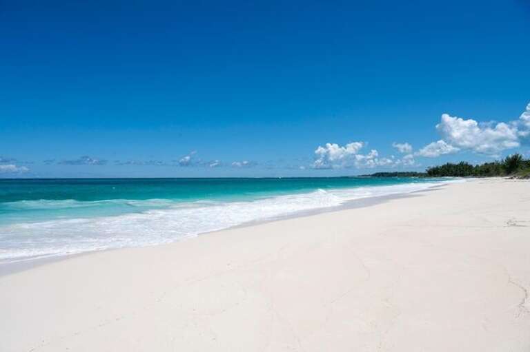 Our spectacular mile-long beach on the Atlantic side of the community.