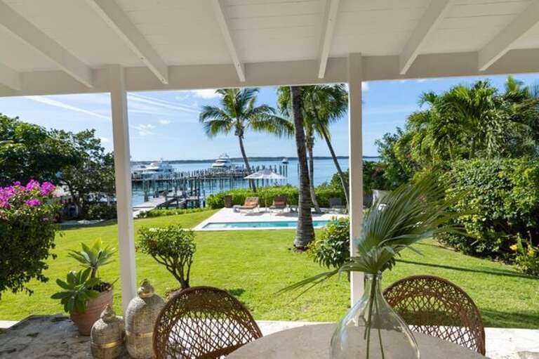 View from the guest cottage.