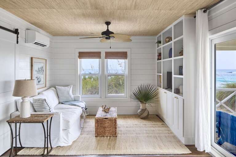 Open concept living area.