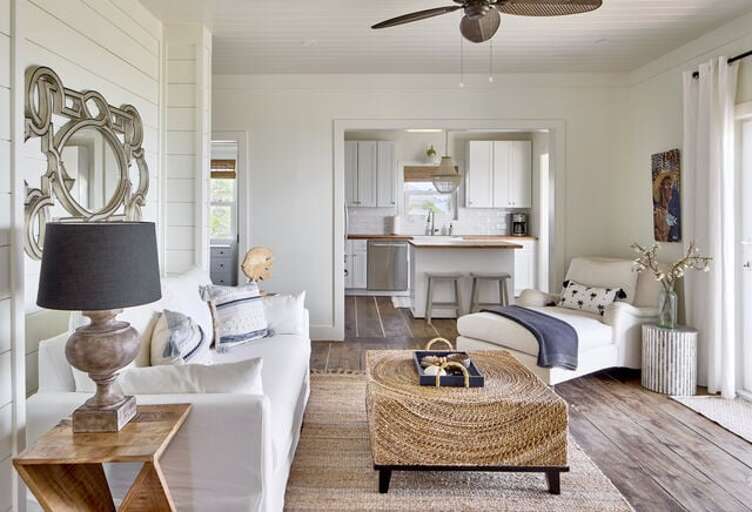 Traveler - a Two-bedroom house:  Living Area.