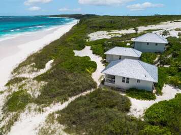 Bohemia Kodachrome Bungalow, one of three luxury beachfront accommodations nestled on the pristine shores of Eleuthera.
