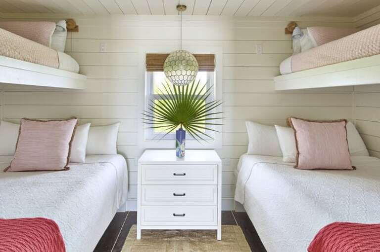 Our one-bedroom, two-bath bunk house can be added to your reservation for an additional charge!