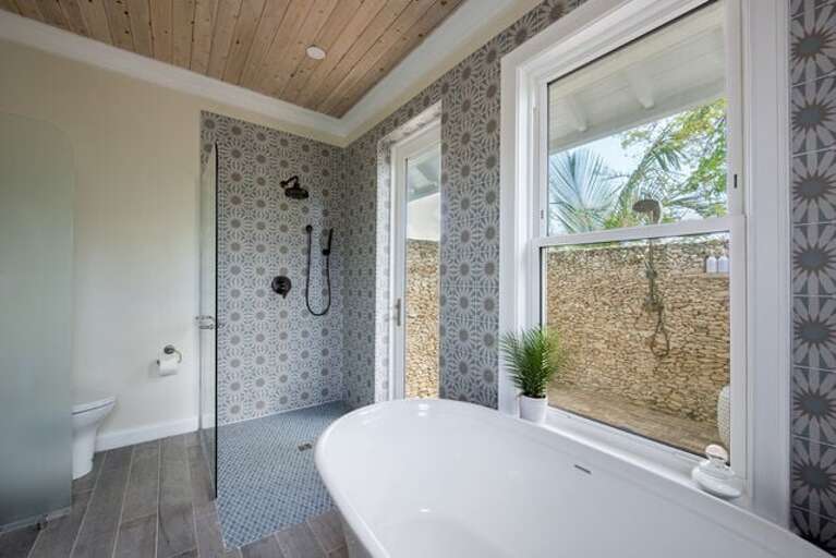 Downstairs master bath.