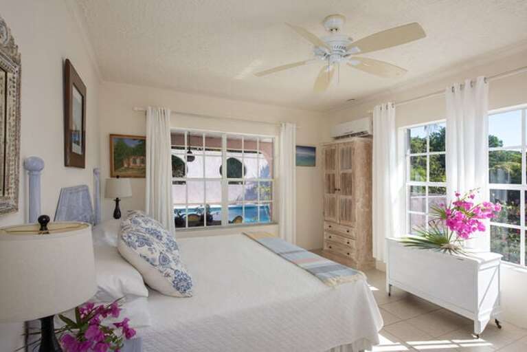 Bedroom Two with king size bed.