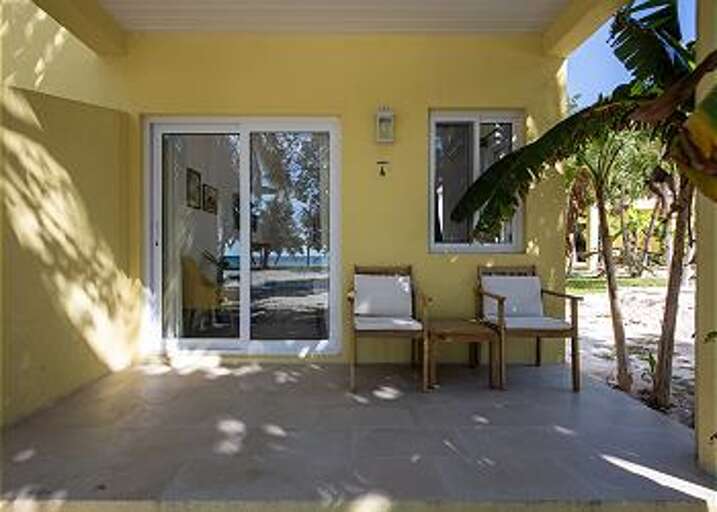 Private covered porch.