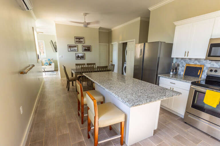Kitchen and Dining area.