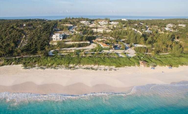 Aerial view of Sky Beach Club Resort