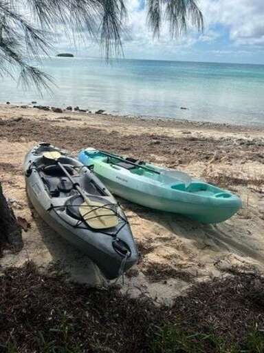 Our two sea kayaks!