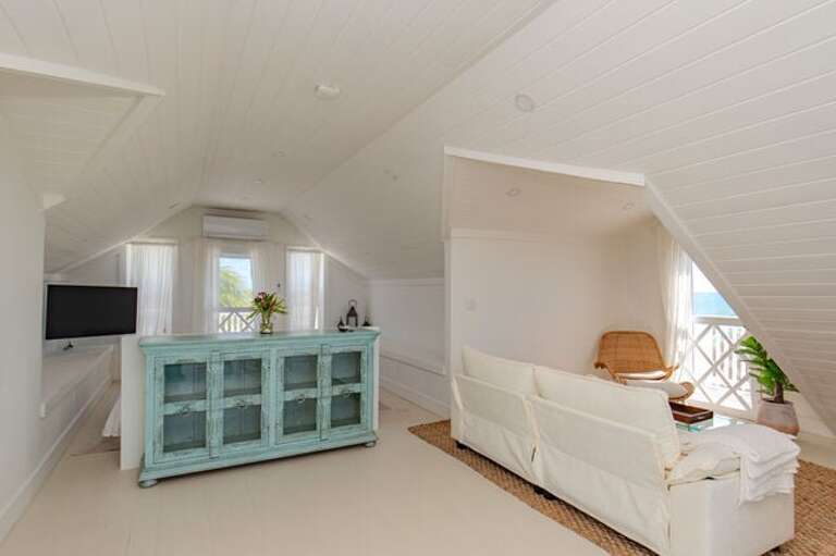 The third bedroom takes up the entire top floor.