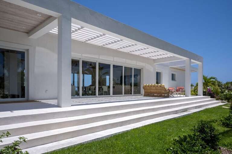 One of the covered seating areas for your and your family to enjoy!