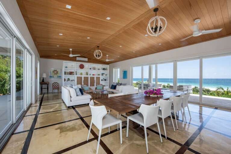 Dining room with a view!