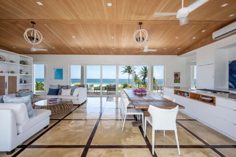 Enjoy exquisitely decorated spaces with curated furnishings and sweeping beach and ocean views from every room.