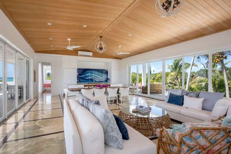 Great Room with a seamless 
indoor-outdoor flow.