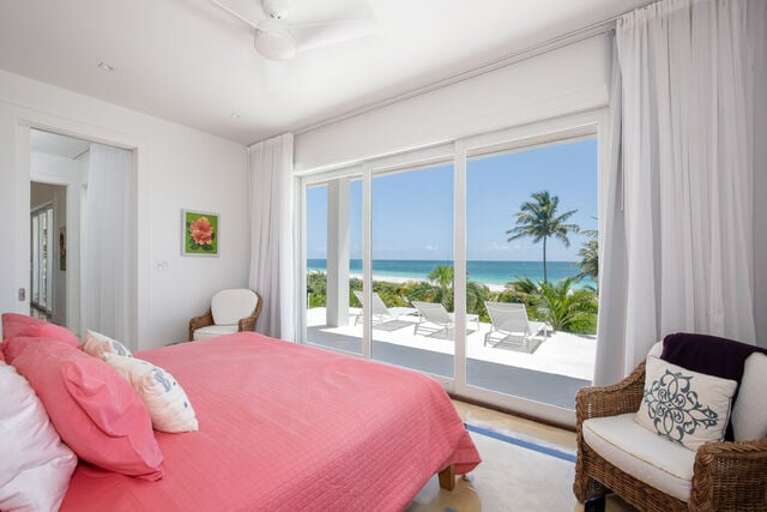 Spectacular ocean views from Master bedroom.