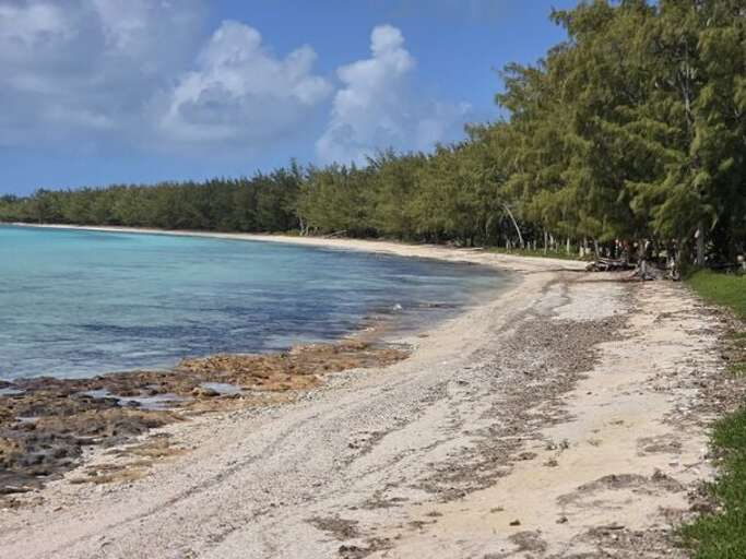 Tranquility Bay Caribbean side beach, a 3 minute walk from the cottage.  You will usually have this beach to yourself!