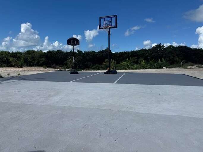 Our basketball court!