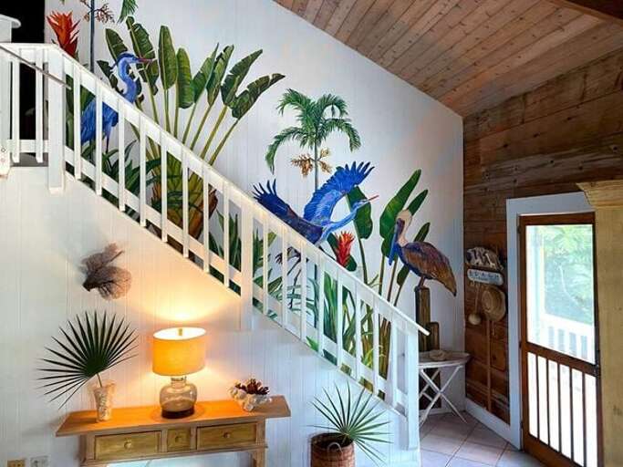 Entry and Staircase to Loft