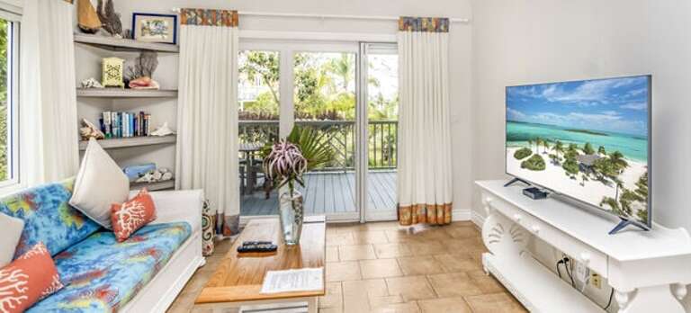 Garden view from Living area.