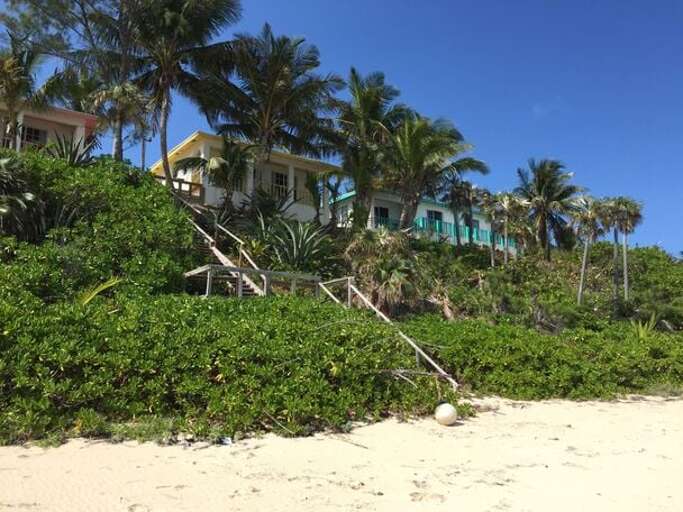 View from beach