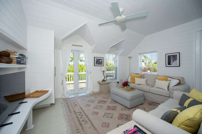 Stylish and sunny top floor suite.