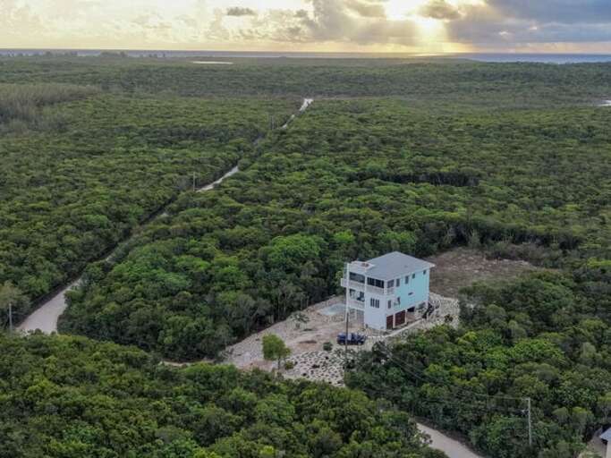 Aerial view of Southern Comfort.