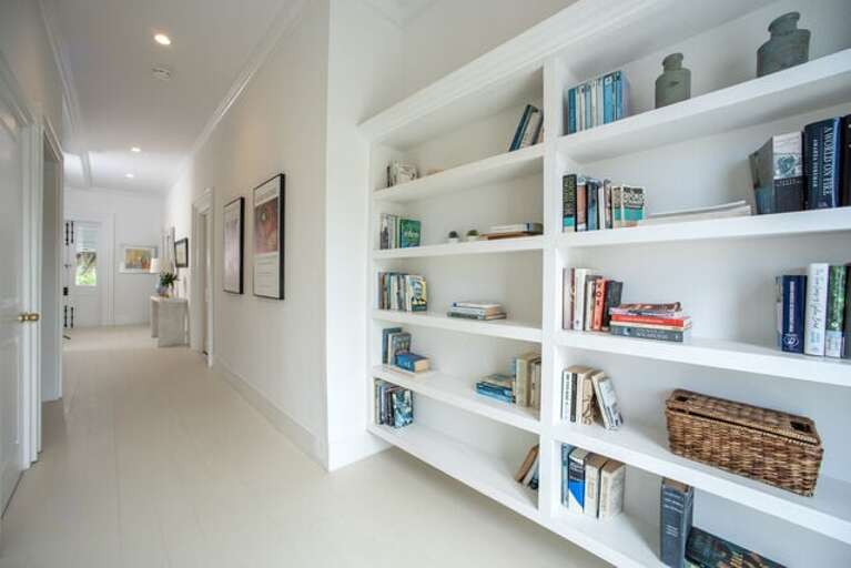 Second floor hallway.