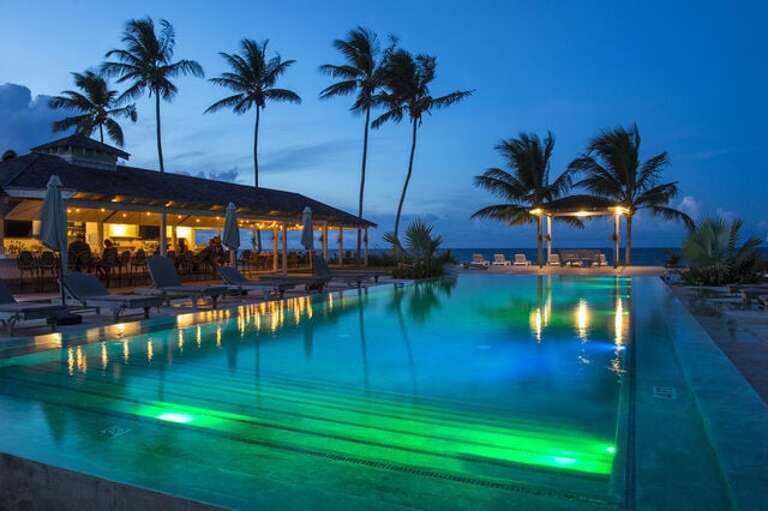 La Bougainvillea resort.