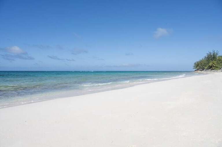 Our beach facing south