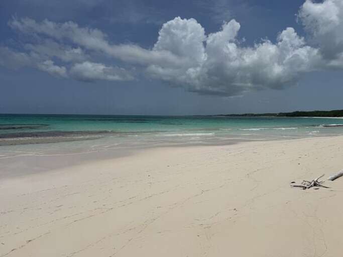 Our beach facing east.