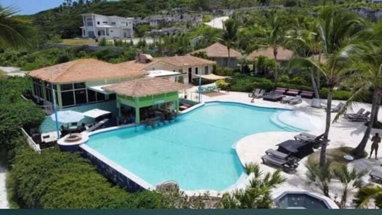 Pascal's restaurant and pool bar.