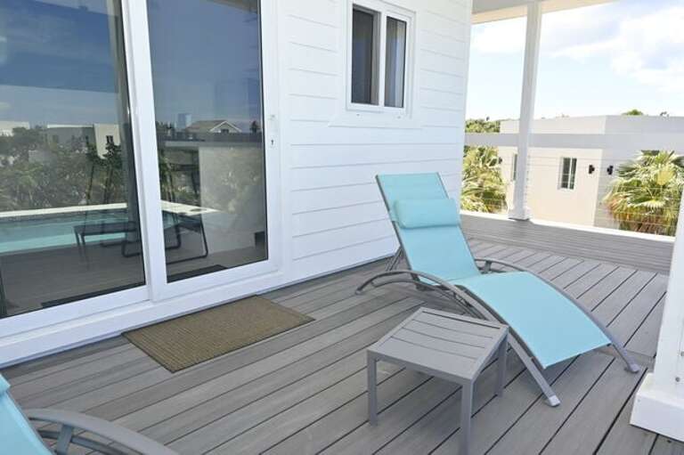 Covered patio.