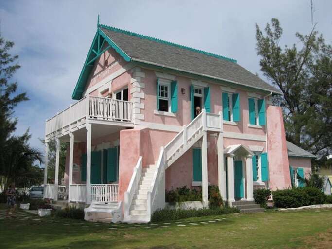 Historic Haynes Library in Governors Harbour.