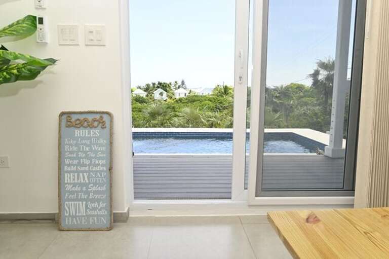 Step out onto your deck to enjoy the ocean views and take a dip in your private plunge pool!
