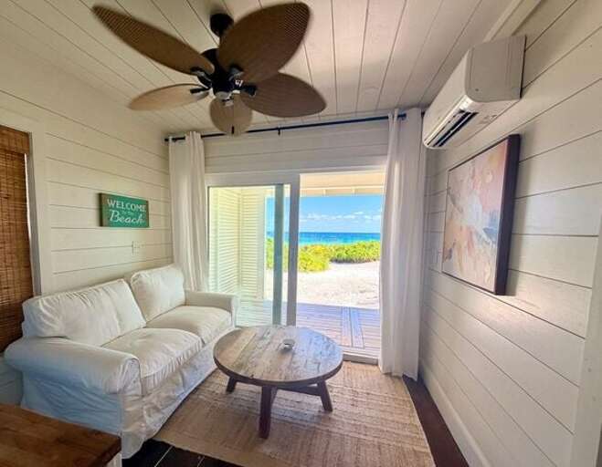 Just steps from the stunning pink-sand beach of Eleuthera.