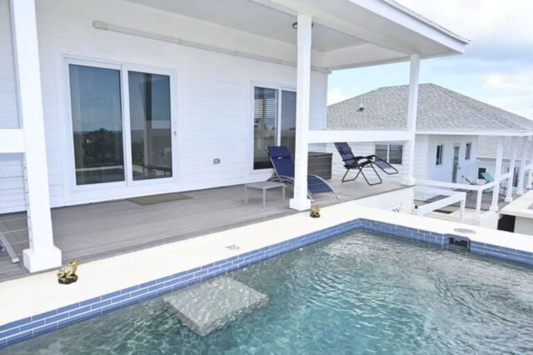 Take a dip in your private plunge pool.