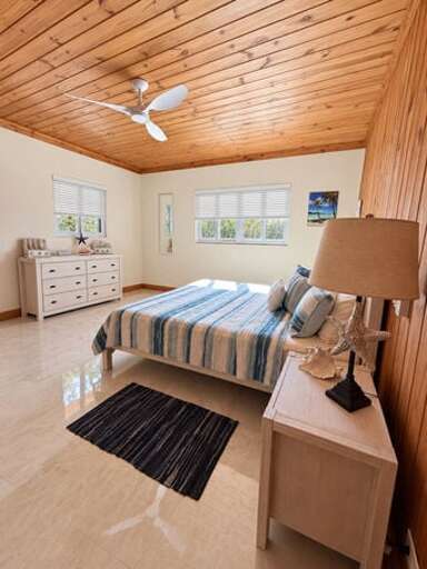 Bedroom 2 with king size bed.