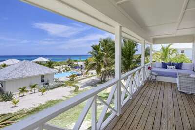 The Bohemia Cosmo Bungalow  on Eleuthera's gorgeous pink-sand beach