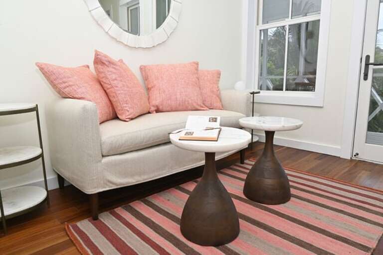 Cottage living area.
