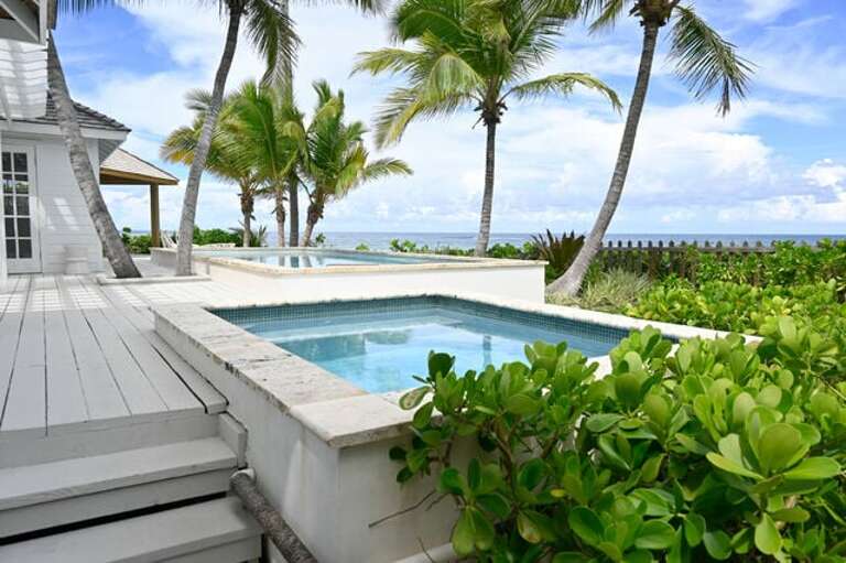 Heated pool and spa.