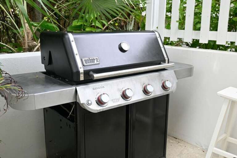 Weber gas grill.